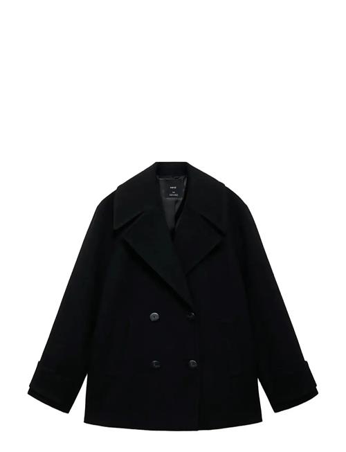 Mango | Double-Breasted Wool-Blend Coat | XS