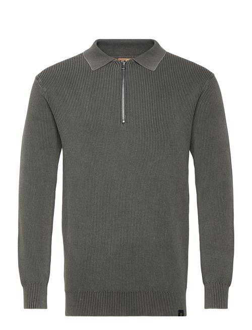 Mos Mosh Gallery | Mmgroyce Zip Polo Knit | L