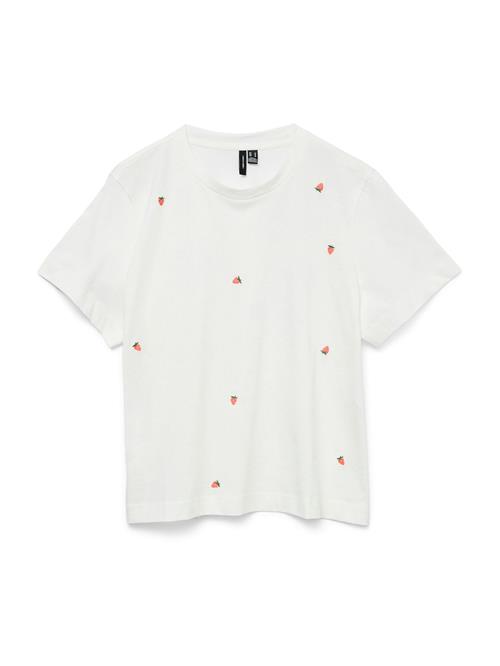 Vero Moda Petite Shirts 'VMSOLVEI METTE'  grøn / hindbær / hvid