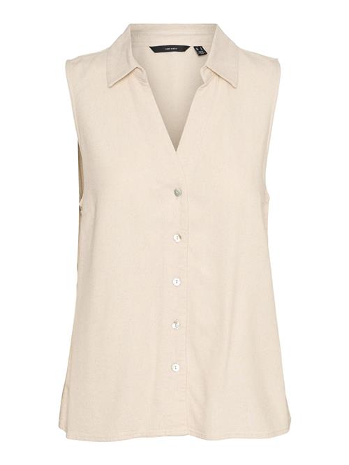 VERO MODA Bluse 'VMMymilo'  beige