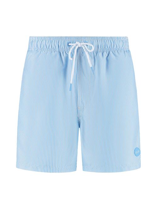Shiwi Badeshorts 'Mike'  lyseblå / hvid
