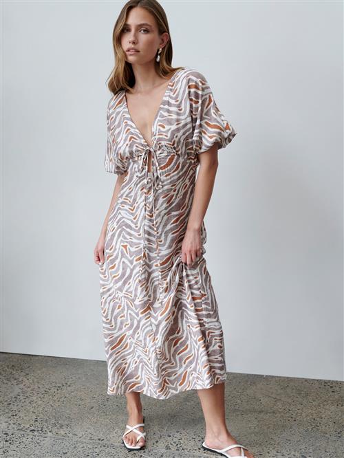 St MRLO Sommerkjole 'BLOSSOM'  blandingsfarvet