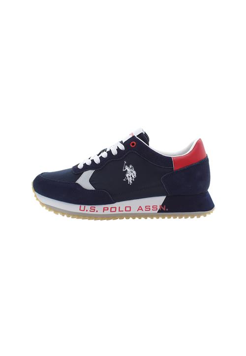 U.S. POLO ASSN. Sneaker low 'Cleef'  marin / rød / sort