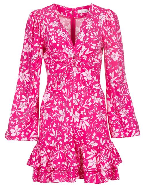 Laurella Kjole  pink / hvid