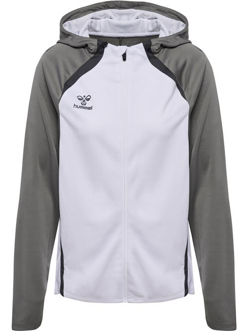 Hummel Sportssweatjakke 'LEAD 2.0'  grå / sort / hvid