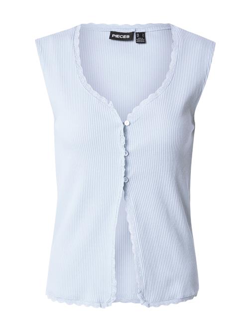 PIECES Overdel  lyseblå