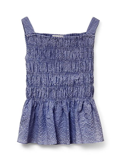 VERO MODA Overdel 'VMRoberta'  blå / hvid