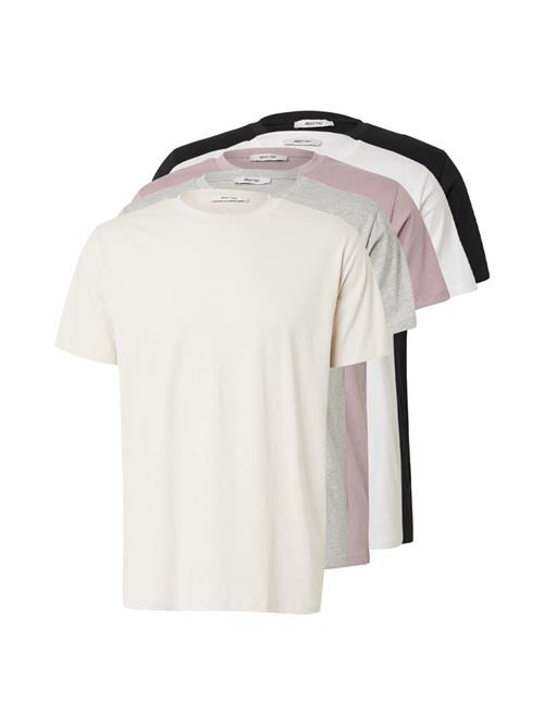 ABOUT YOU Bluser & t-shirts 'Peter'  beige / grå-meleret / lilla / sort / hvid