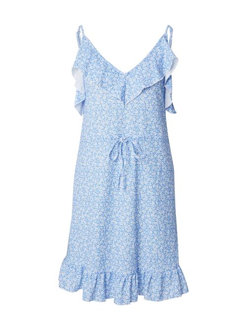 VILA Sommerkjole 'VIBEEL'  lyseblå / hvid