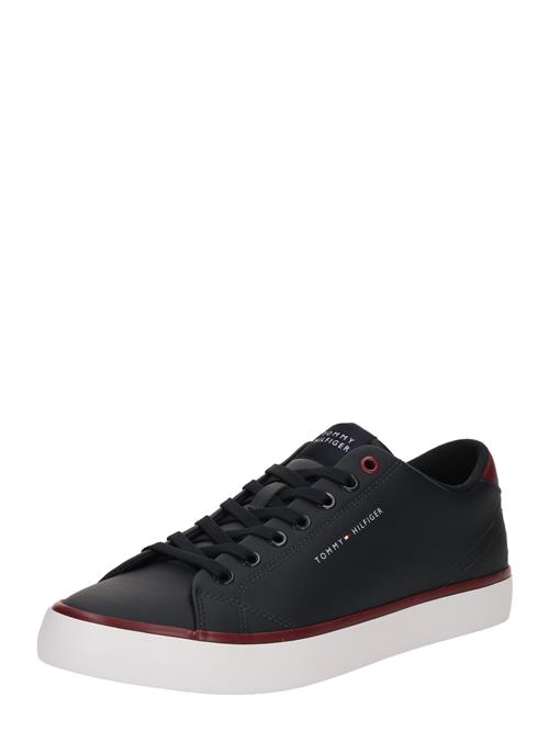 TOMMY HILFIGER Sneaker low  navy / mørkerød / sort / hvid