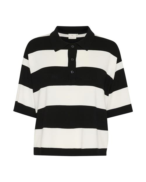 Kaffe Pullover 'Lizza'  sort / hvid