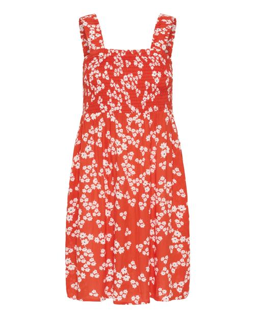 Kaffe Kjole 'KAThora'  rød / sort / hvid