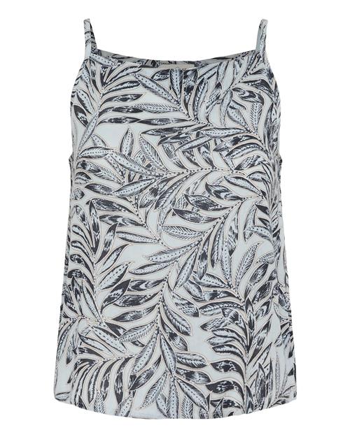 Kaffe Overdel 'KAThora'  azur / sort