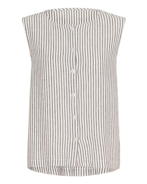 Kaffe Bluse 'KAMilia'  sort / hvid