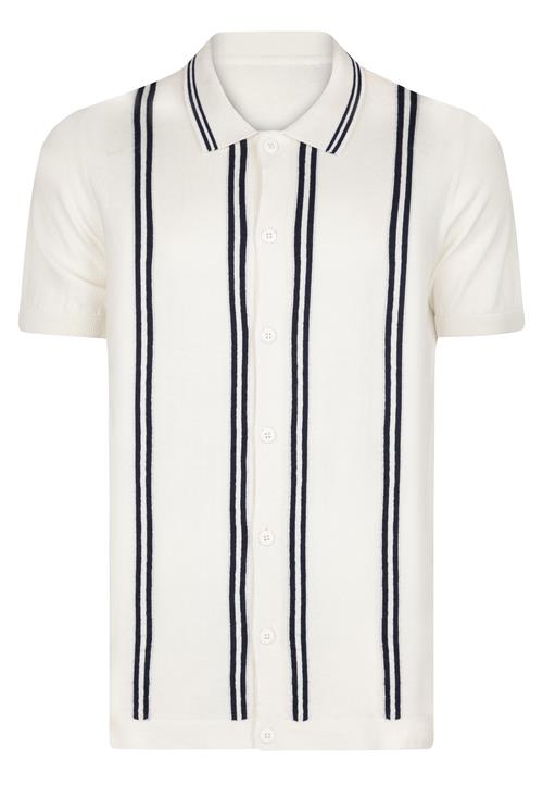 Felix Hardy Skjorte  navy / hvid