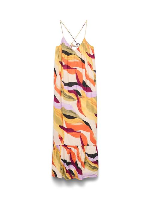 VERO MODA Kjole  æble / lilla / orange / hvid