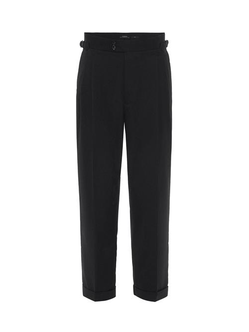 Antioch Bukser med lægfolder  sort