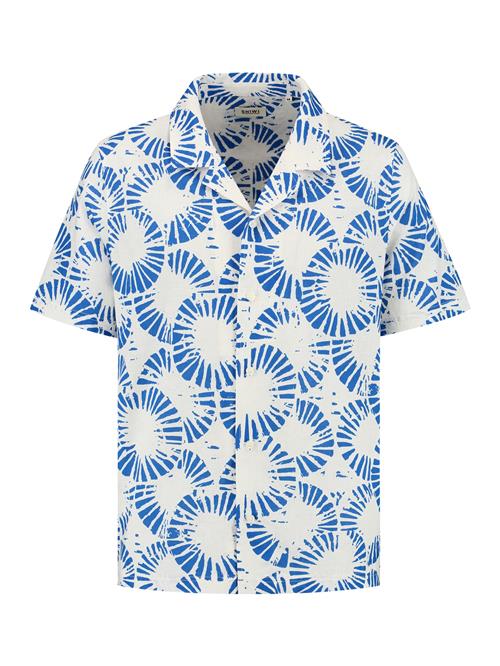 Shiwi Skjorte 'Vic'  blå / hvid