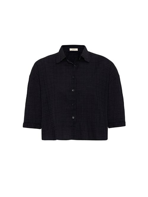 Antioch Bluse  mørkegrå / sort