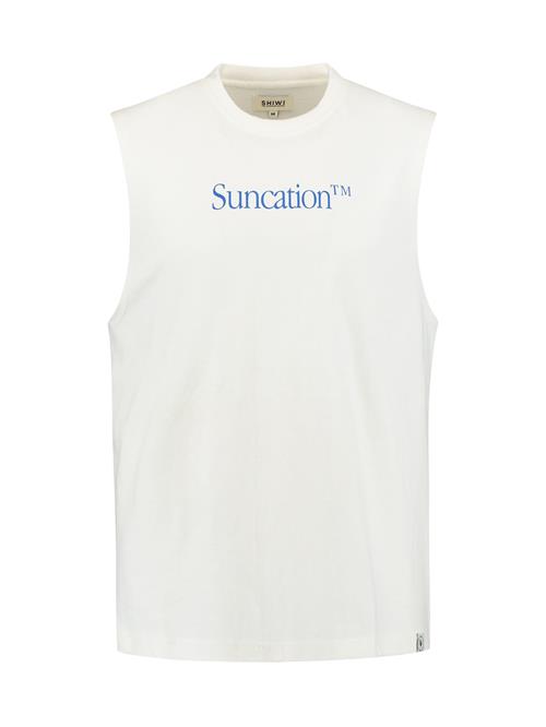 Shiwi Bluser & t-shirts 'Sean Suncation'  blå / hvid