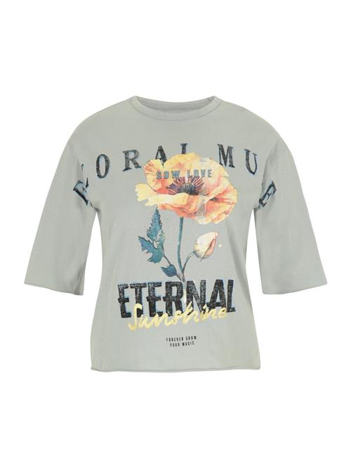 Only Petite Shirts 'ONLLUCY'  smaragd / pastelgrøn / mandarin / sort