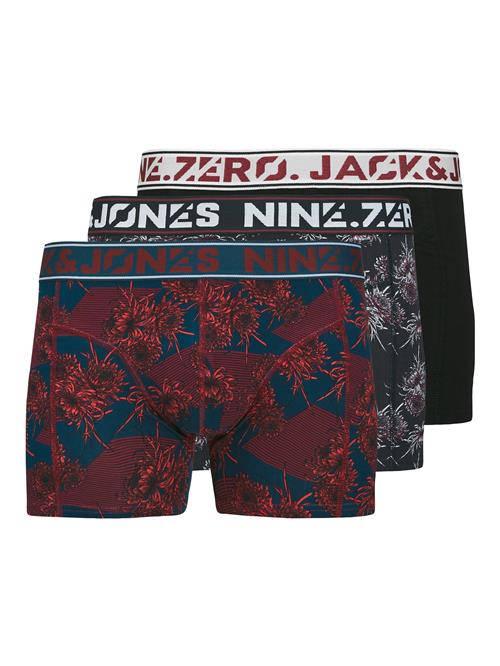 JACK & JONES Boksershorts 'JACKENDRIC'  navy / antracit / bordeaux / sort