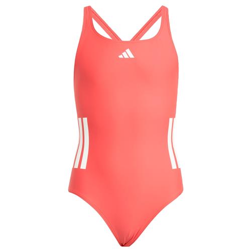 ADIDAS PERFORMANCE Sportsbademode '3-Stripes C-Back Swimsuit'  melon / hvid