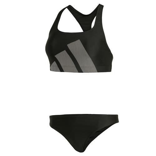 ADIDAS PERFORMANCE Sportsbikini 'Big Bars'  sort / hvid