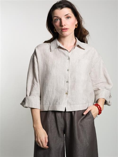 WEARABLE STORIES Shirts 'Lipa'  hvid