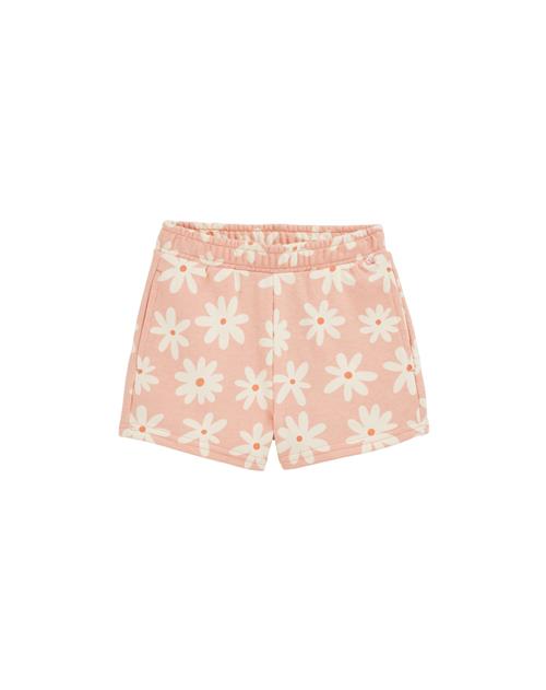 WE Fashion Bukser  mørkeorange / lys pink / hvid