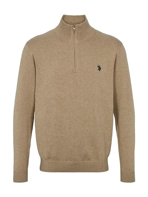 U.S. POLO ASSN. Pullover 'UMBRISON'  beige-meleret