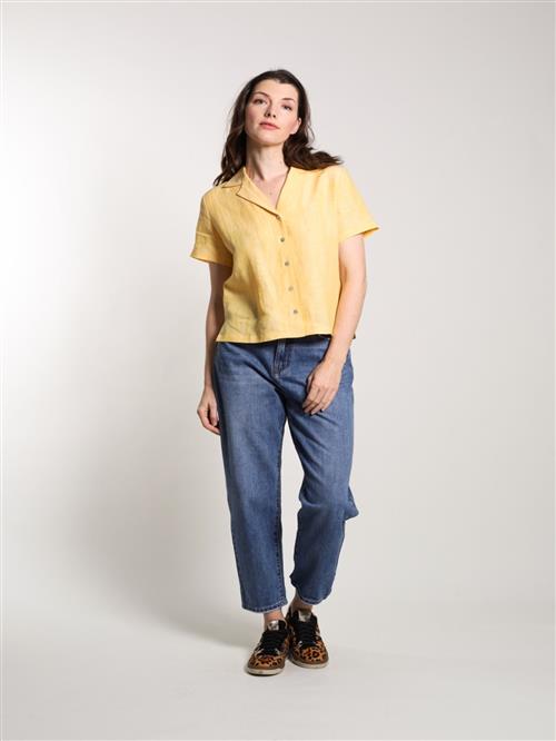 WEARABLE STORIES Bluse 'Priscilla'  gul