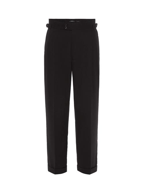 Antioch Bukser med lægfolder  mørkebrun