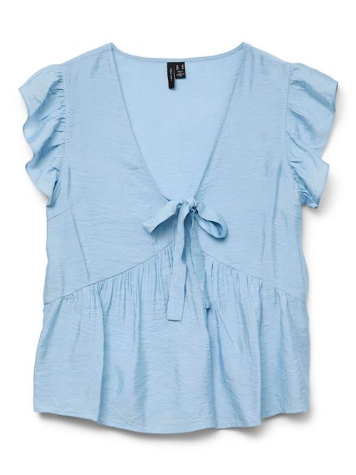 VERO MODA Bluse 'VMFlora'  lyseblå