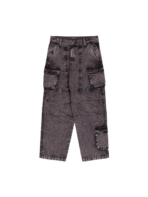 ALPHA INDUSTRIES Cargojeans  black denim