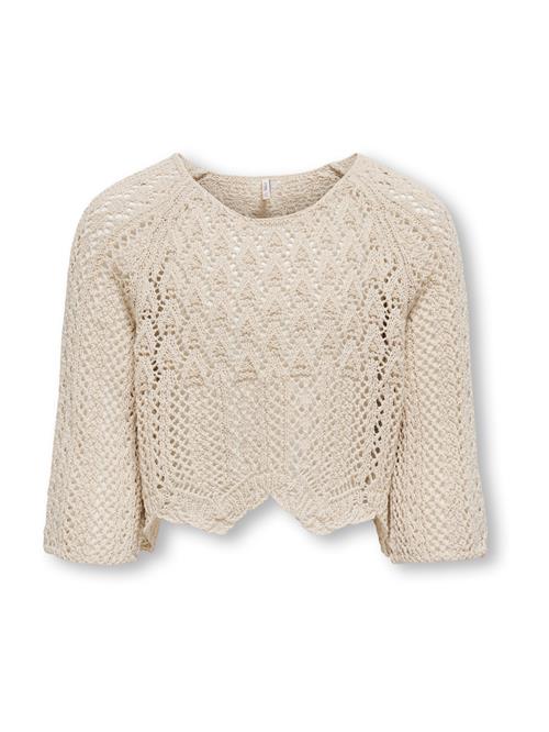 ONLY GIRLS Pullover 'KOGNOLA'  stone