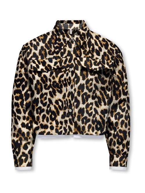 ONLY GIRLS Bluse  sand / brun / sort