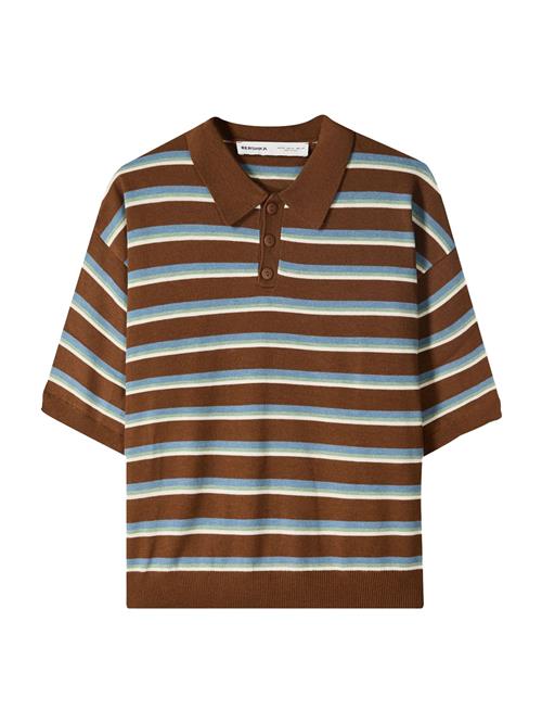 Bershka Bluser & t-shirts  lyseblå / brun / mint / hvid