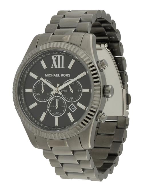 Michael Kors Analogt ur 'LEXINGTON'  antracit / sort
