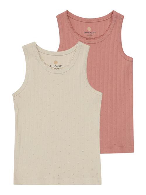 EN FANT Undertrøje  ecru / gammelrosa