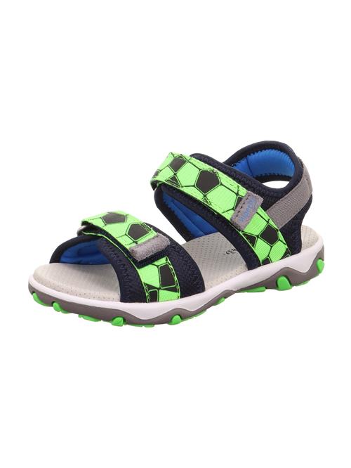 SUPERFIT Åbne sko 'MIKE 3.0'  navy / grå / lime