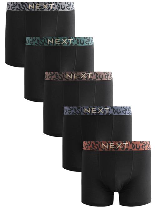 Next Boksershorts  navy / brun / mørkegrøn / sort