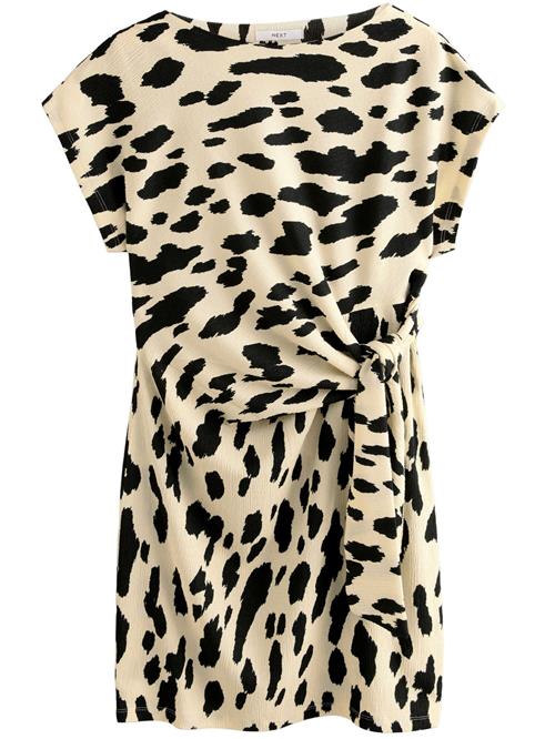 Next Kjole  sort / offwhite