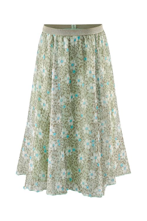 happy girls Nederdel  blå / oliven / pastelgrøn