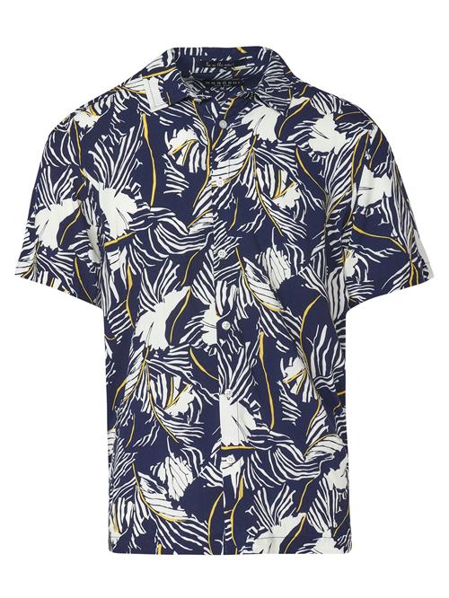 KOROSHI Skjorte  navy / gul / hvid