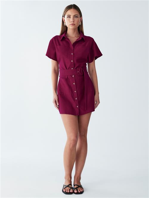 Willa Blusekjole 'Zel'  vinrød