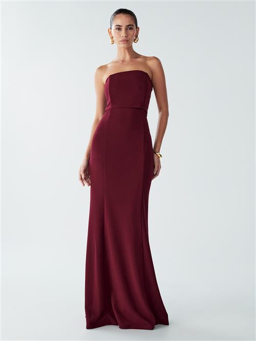 Willa Kjole 'Trenton'  mørkerød