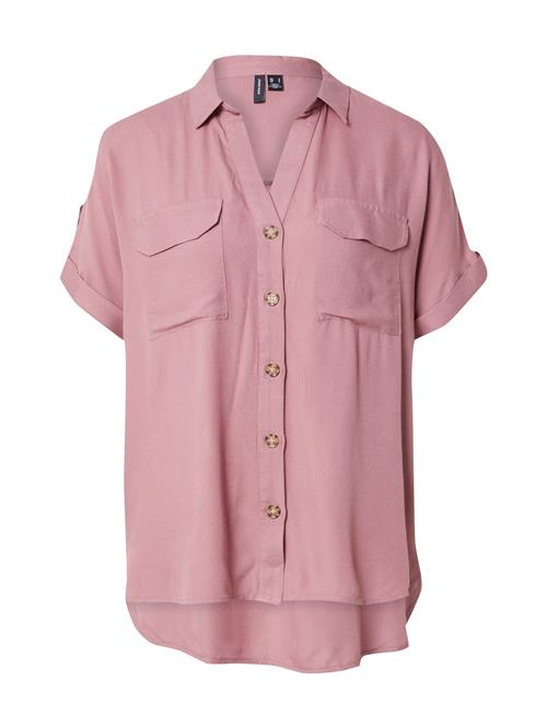 Se VERO MODA Bluse 'VMBumpy'  gammelrosa hos About You