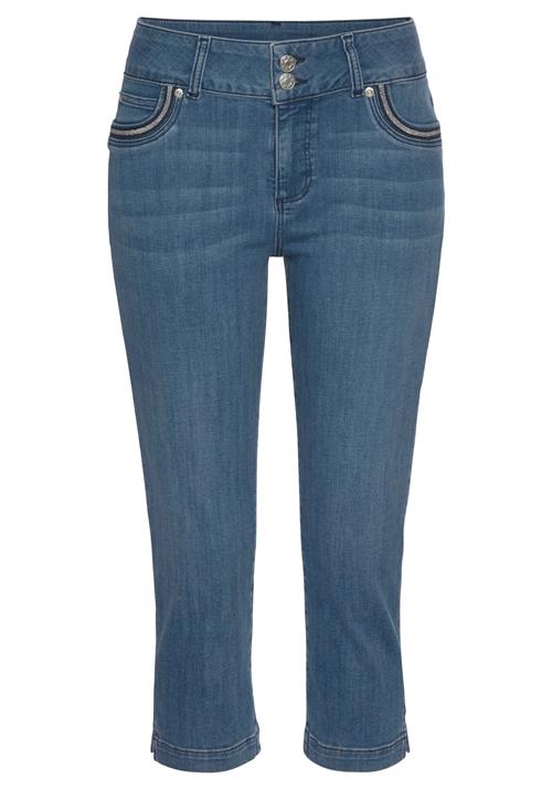 LASCANA Jeans  blue denim / sølv