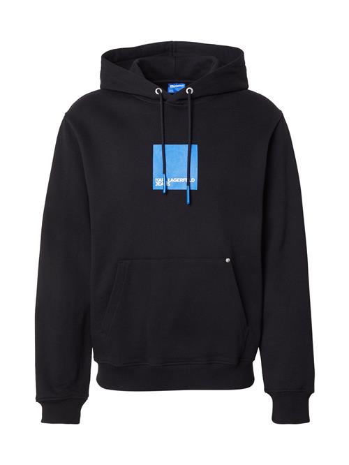 KARL LAGERFELD JEANS Sweatshirt  lyseblå / sort / offwhite